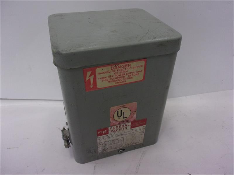 FEDERAL PACIFIC TRANSFORMER 50006