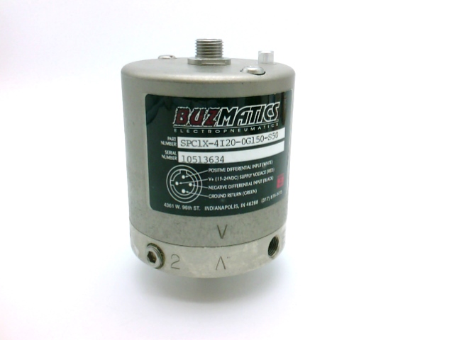 BUZMATICS SPC1X-4I20-0G150-S50