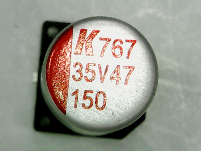 YAGEO A767MU157M1VLAE028