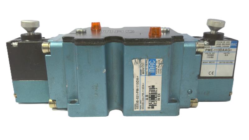 MAC VALVES INC 6533B-521-PM-113DA