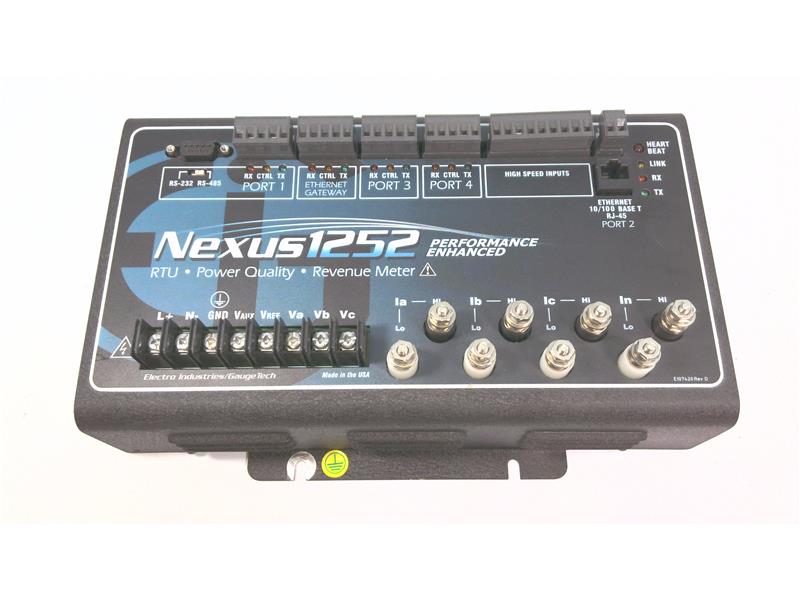 ELECTRO INDUSTRIES NEXUS1252-S-120-D2-60HZ-INP200