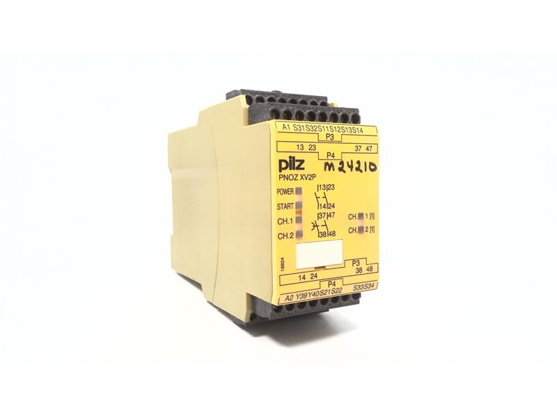 PILZ PNOZ XV2P 1/24VDC 2N/O 2N/O FIX