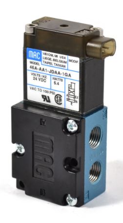 MAC VALVES INC 46A-L00-JAA0-1KR
