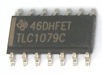 TLC1079CD by TEXAS INSTRUMENTS SEMI