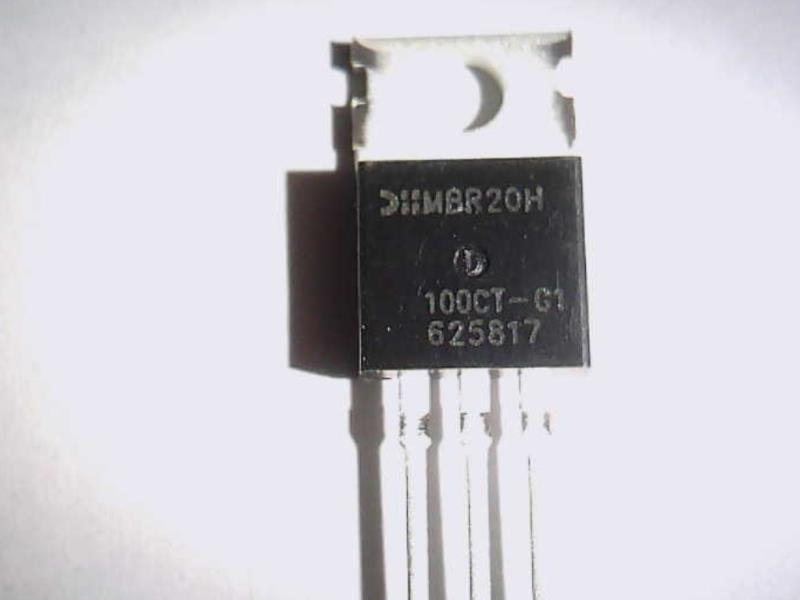 DIODES INC MBR20H100CTG1
