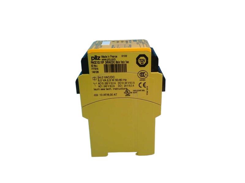 PILZ PNOZ-X3.10P-24VACDC-3N/O-1N/C-1SO