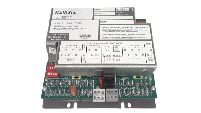 JOHNSON CONTROLS AS-VAV111-1