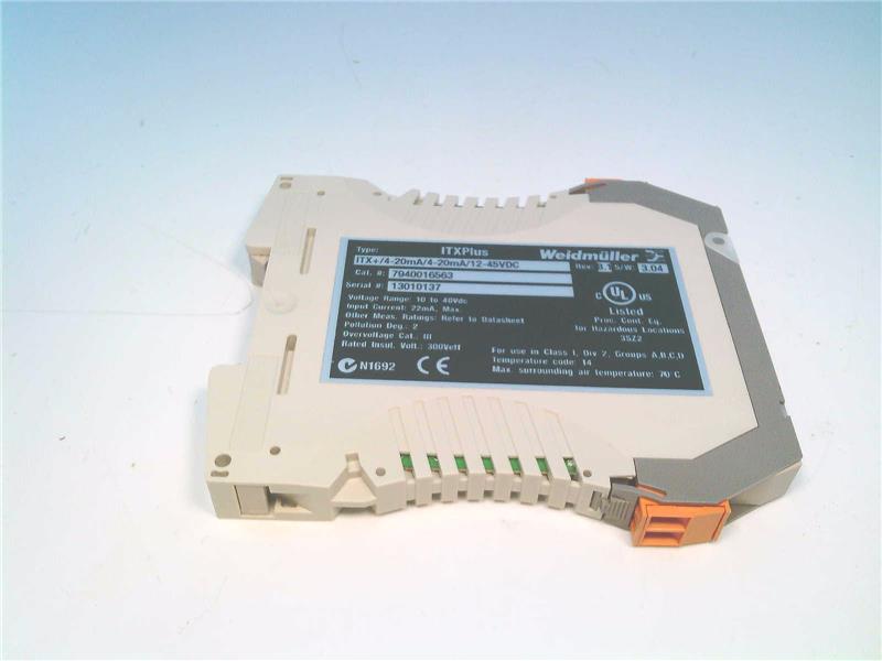 WEIDMULLER ITX+4-20MA/4-20MA