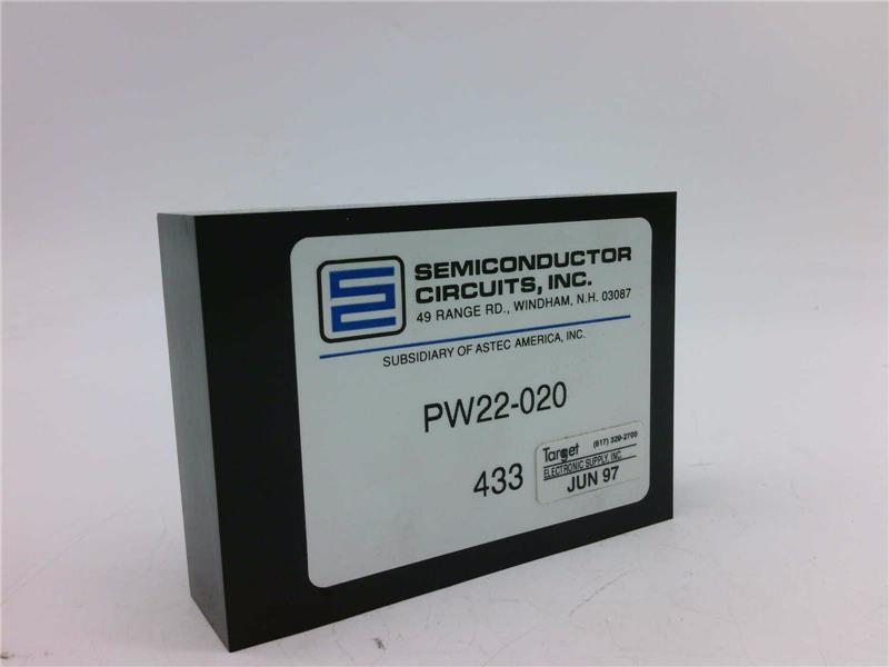 SEMICONDUCTOR CIRCUITS PW22-020