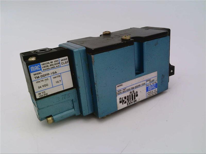 MAC VALVES INC 82A-AA-000-TM-DDFP-1DA