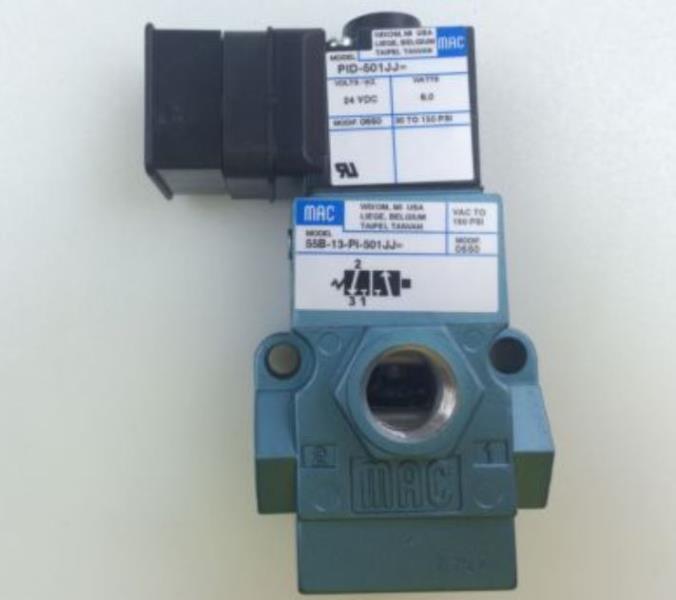 MAC VALVES INC 55B-13-PI-501JC