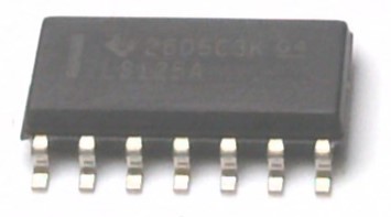 TEXAS INSTRUMENTS SEMI SN74LS125ADR