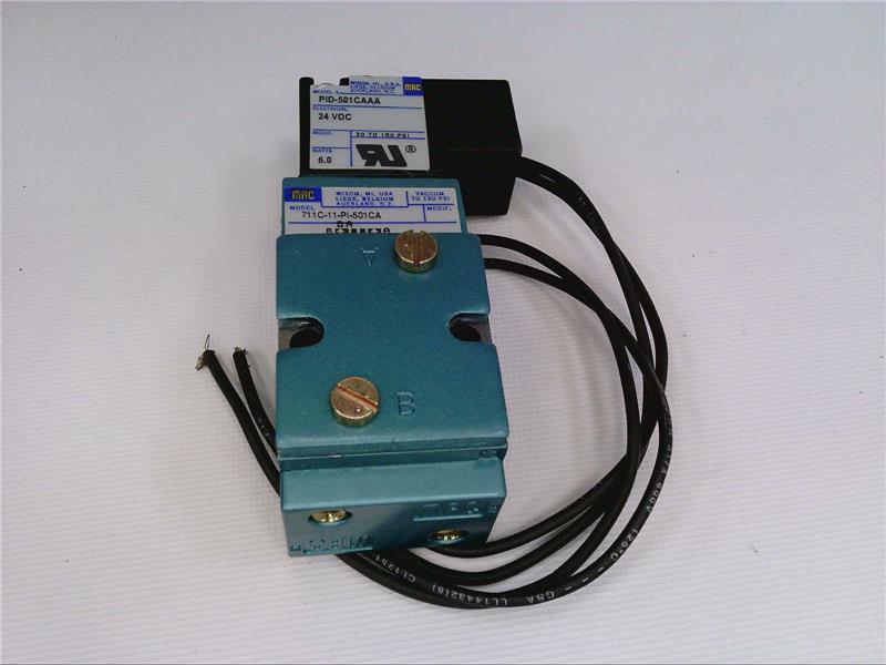 MAC VALVES INC 711C-11-PI-501CA