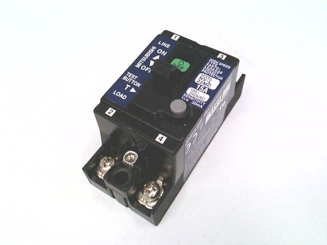 MITSUBISHI NV-L22MC 2P 15A 100-240V 30MA