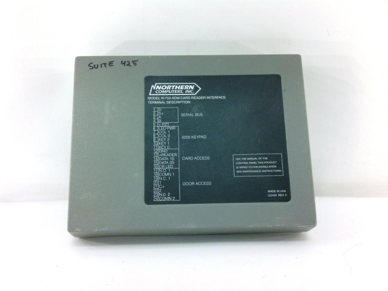 NORTHERN COMPUTERS INC N-750-ADM