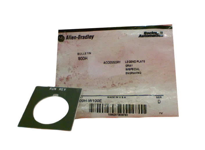 ALLEN BRADLEY 800H-W100E-RUN-REV