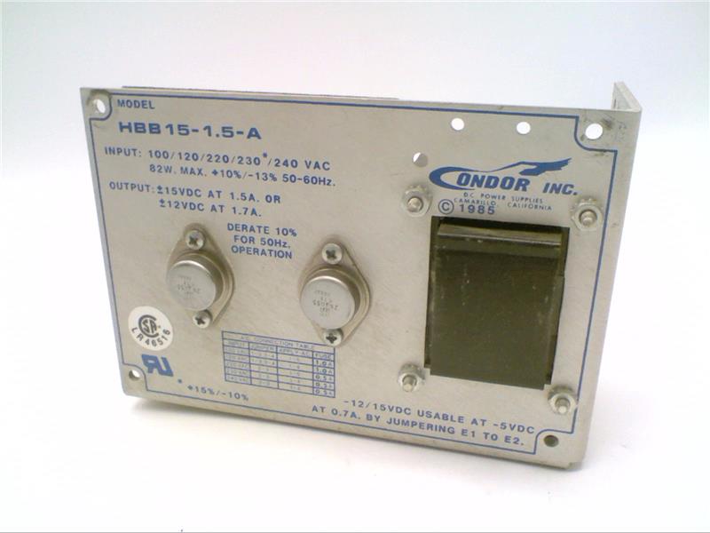 SL POWER ELECTRONICS HBB15-1.5-A