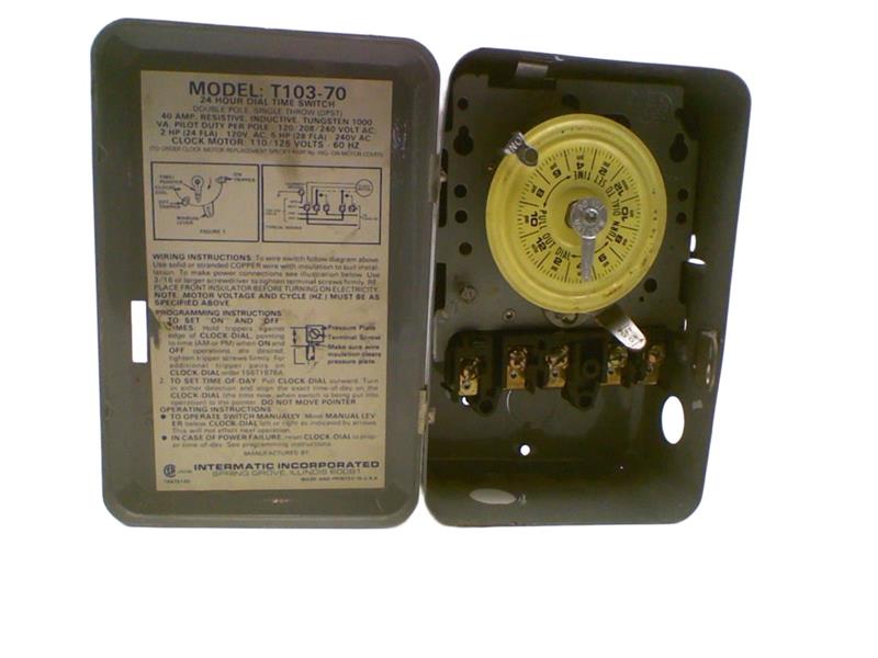 INTERMATIC T103.70