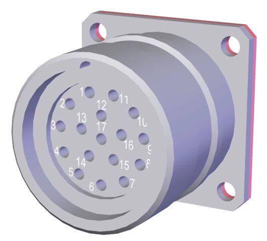 EUCHNER 17POL/CONINVERS N-COD