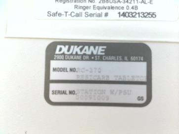 DUKANE CORP RC-370