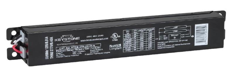 KEYSTONE TECHNOLOGIES KTEB-259-UV-IS-N-P-DP