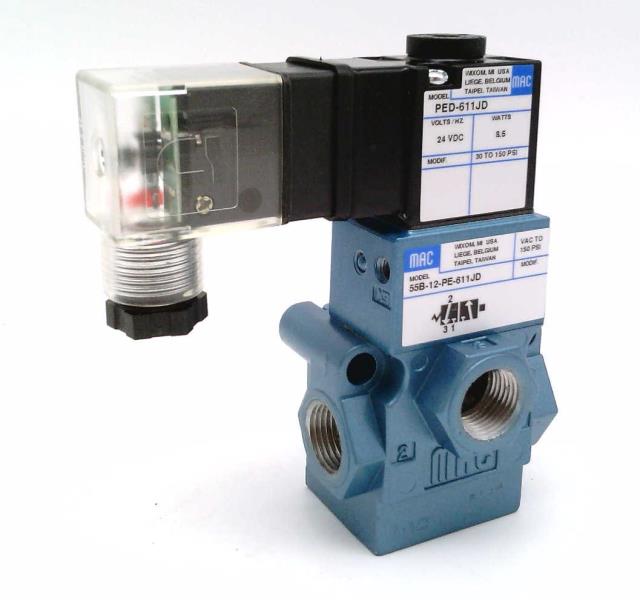 MAC VALVES INC 55B-12-PE-611JD