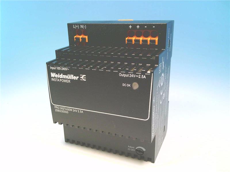 WEIDMULLER PRO INSTA 60W 24V 2.5A