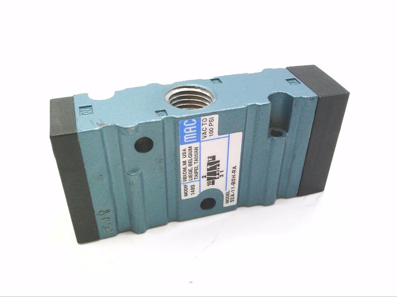 MAC VALVES INC 52A-11-B0H-RA