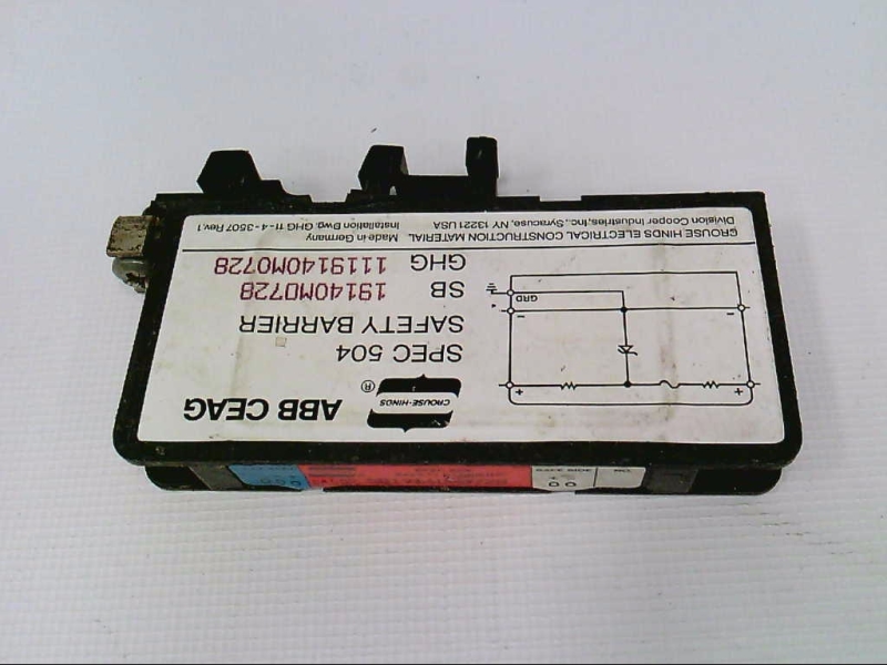 EATON CORPORATION SB19140M0728