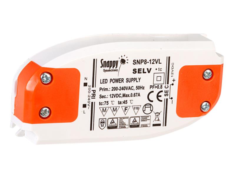 SNAPPY OPTOELECTRONICS PSU-SNP8-12VL