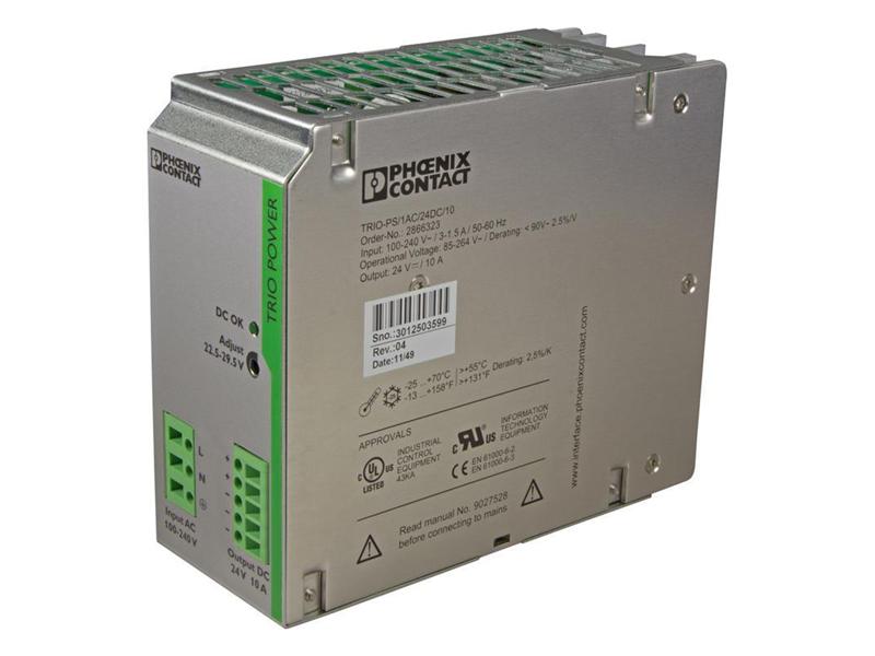 PHOENIX CONTACT TRIO-PS/1AC/24DC/10