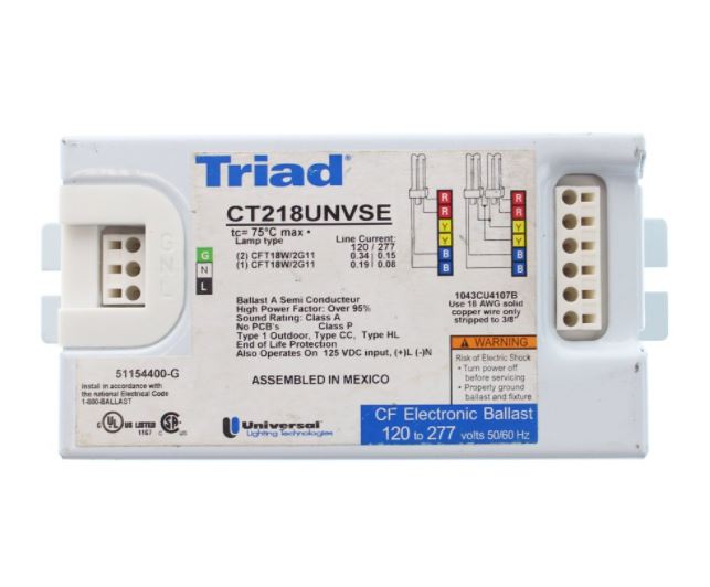 UNIVERSAL LIGHTING TECHNOLOGY CT218UNVSE