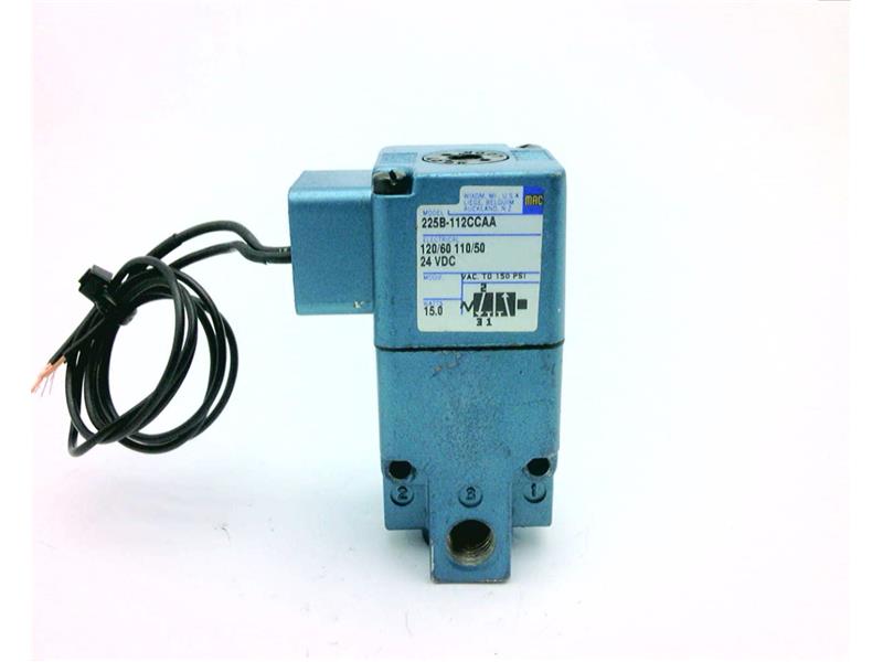 MAC VALVES INC 225B-112CCAA