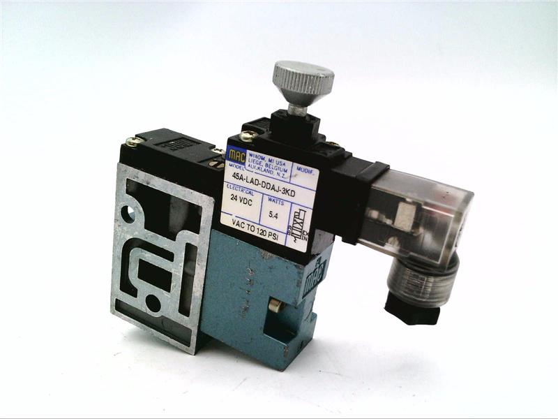 MAC VALVES INC 45A-LAD-DDAJ-3KD