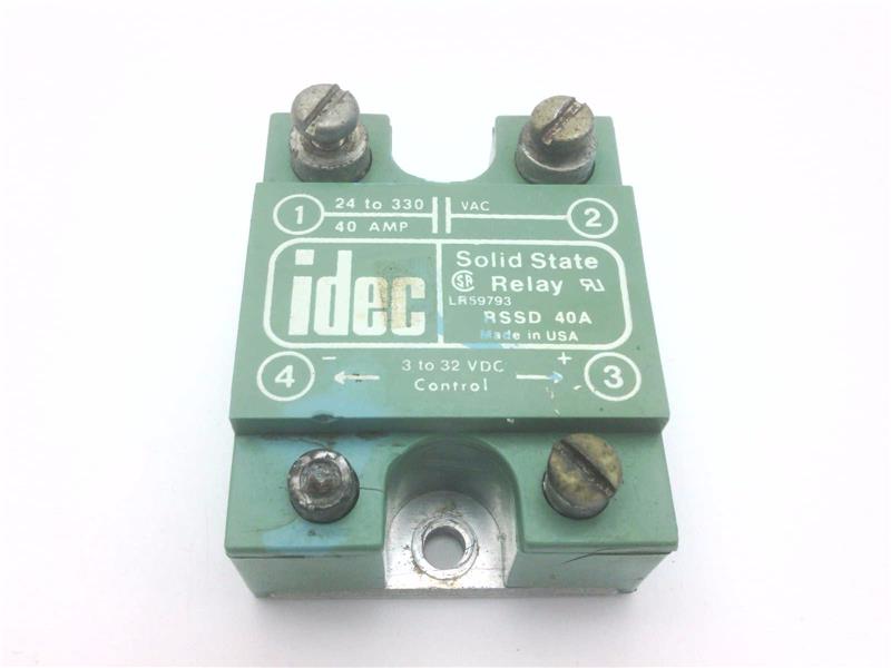 What Is Rssd Id RSSD-40A Relay/Socket by IDEC