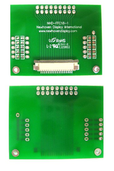 NHD-FFC18-1 by NEWHAVEN DISPLAY