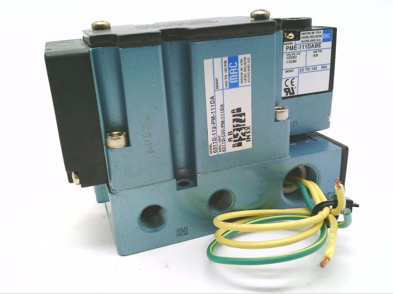 MAC VALVES INC 6311D-112-PM-111DA