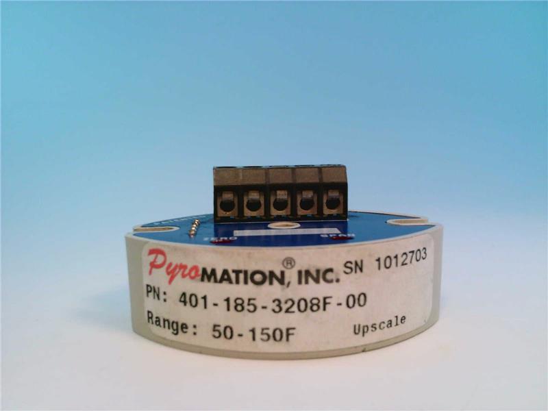 PYROMATION INC 401-185-3208F-00