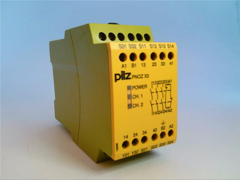 PILZ PNOZX3-42VAC-24VAC/DC-3N/O-1N/C-1SO