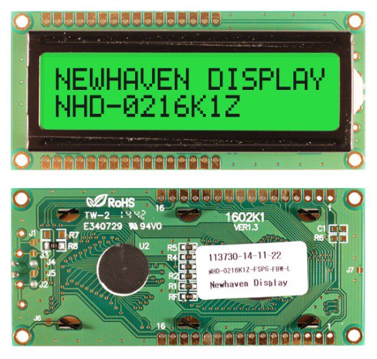 NEWHAVEN DISPLAY NHD-0216K1Z-FSPG-FBW-L