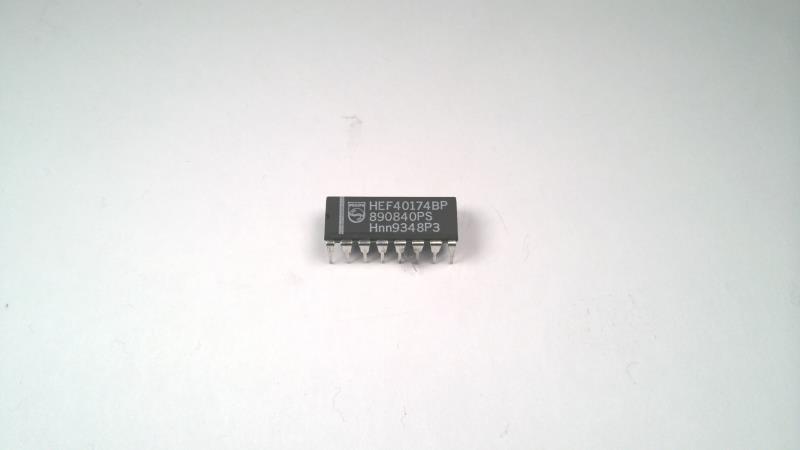 NXP SEMICONDUCTOR HEF40174BP