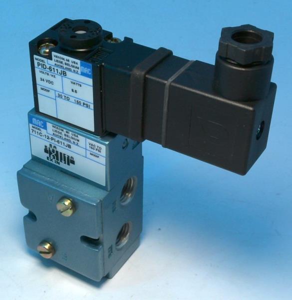 MAC VALVES INC 711C-14-PI-611JB