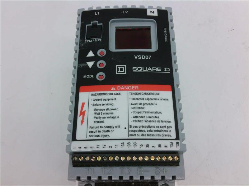 SCHNEIDER ELECTRIC VSD07U09P10