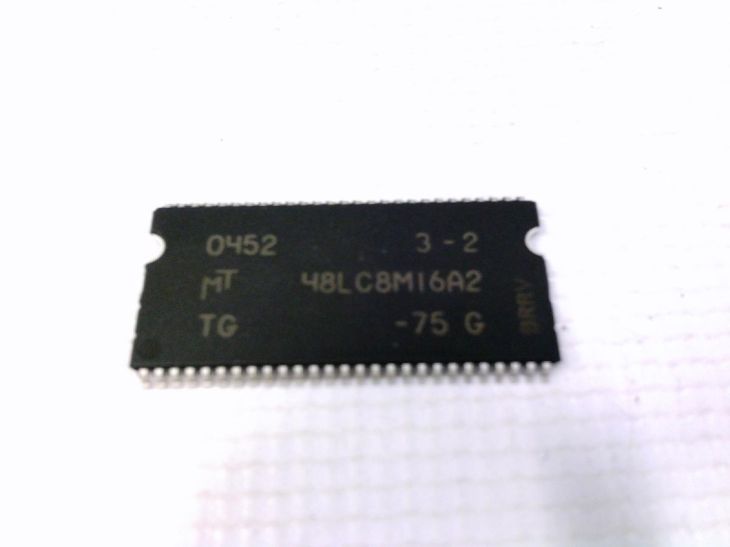 MICROCHIP TECHNOLOGY INC MT48LC8M16A2TG-75:G