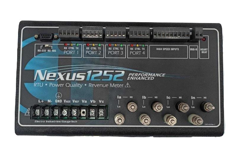 ELECTRO INDUSTRIES NEXUS1252-A-120-D2-50HZ-V2-INP200-X-GETC