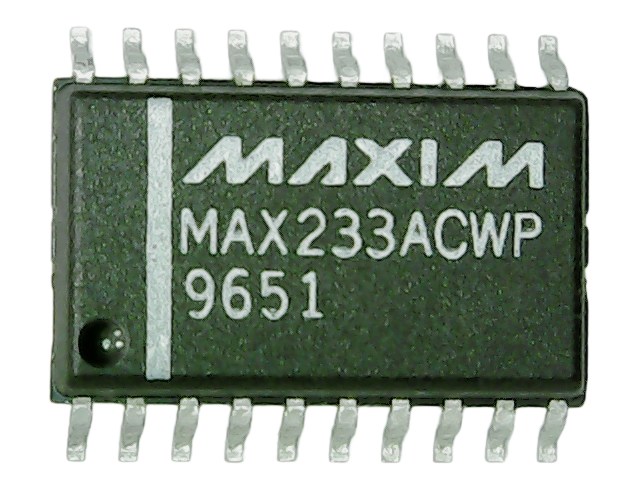 MAX233ACWP by MAXIM INTEGRATED PRODUCTS