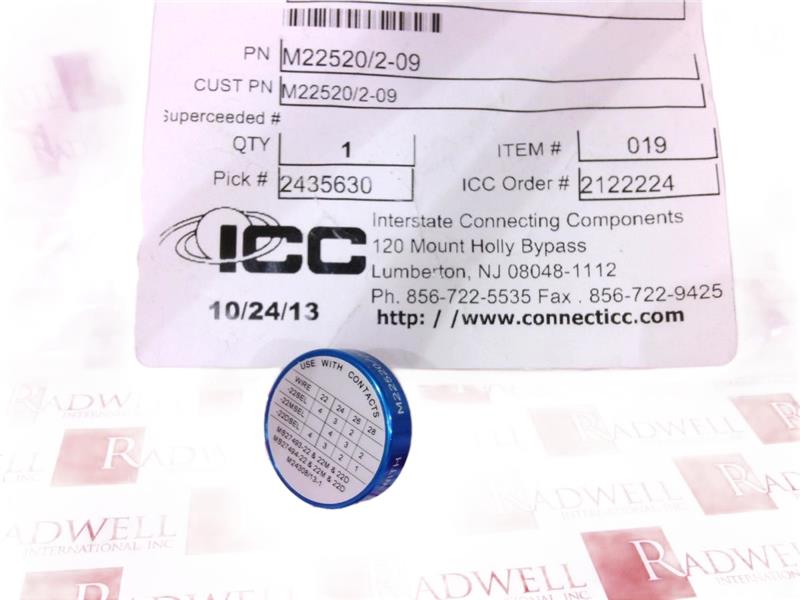 AMPHENOL M22520/2-09