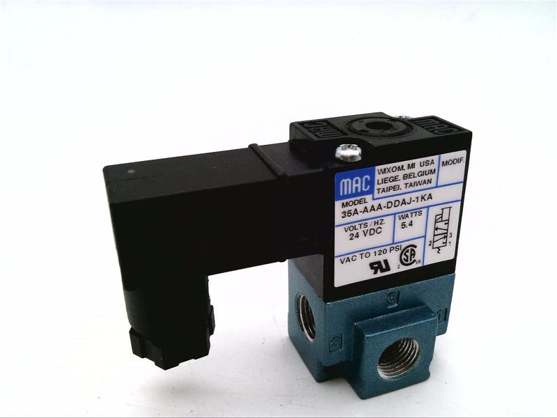 MAC VALVES INC 35A-AAA-DDAJ-1KA