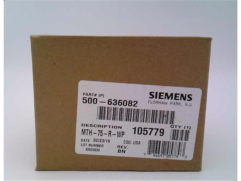 SIEMENS MTH-75-R-WP