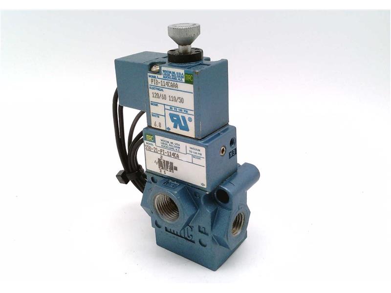 MAC VALVES INC 55B-21-PI-114CA